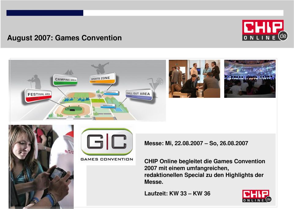 2007 CHIP Online begleitet die Games Convention 2007