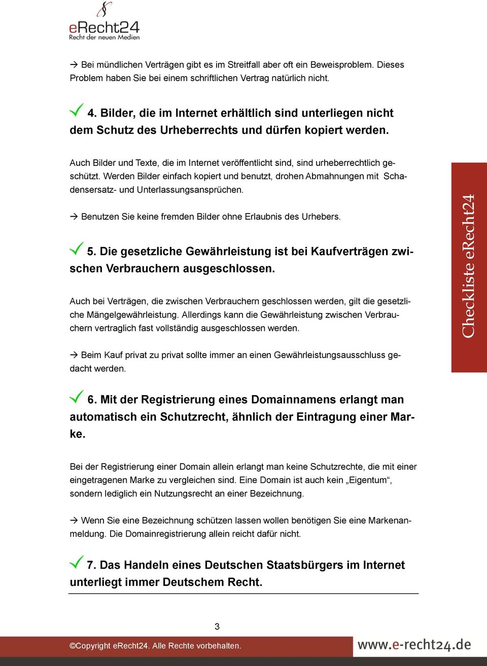 Benutzen Sie keine fremden Bilder ohne Erlaubnis des Urhebers. 5. Die i- schen Verbrauchern ausgeschlossen. u- ausgeschlossen werden.