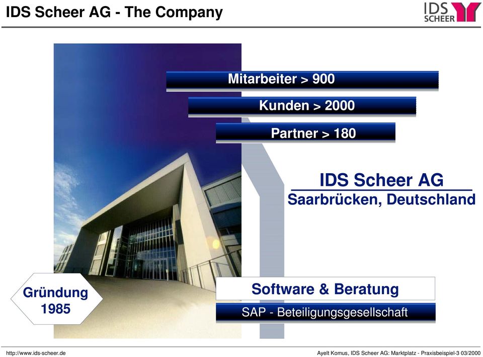 Software & Beratung SAP - Beteiligungsgesellschaft http://www.