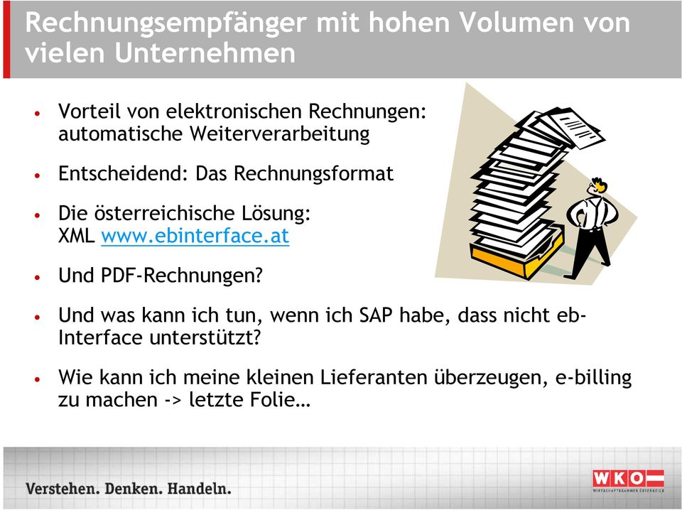www.ebinterface.at Und PDF-Rechnungen?