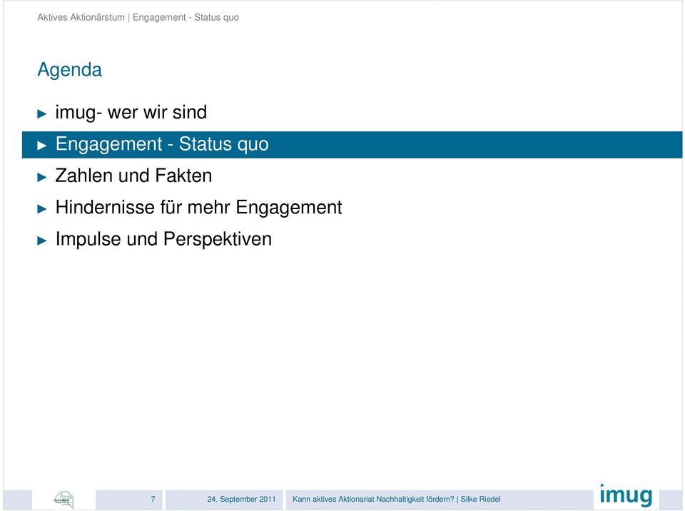 sind Engagement - Status quo Zahlen und Fakten