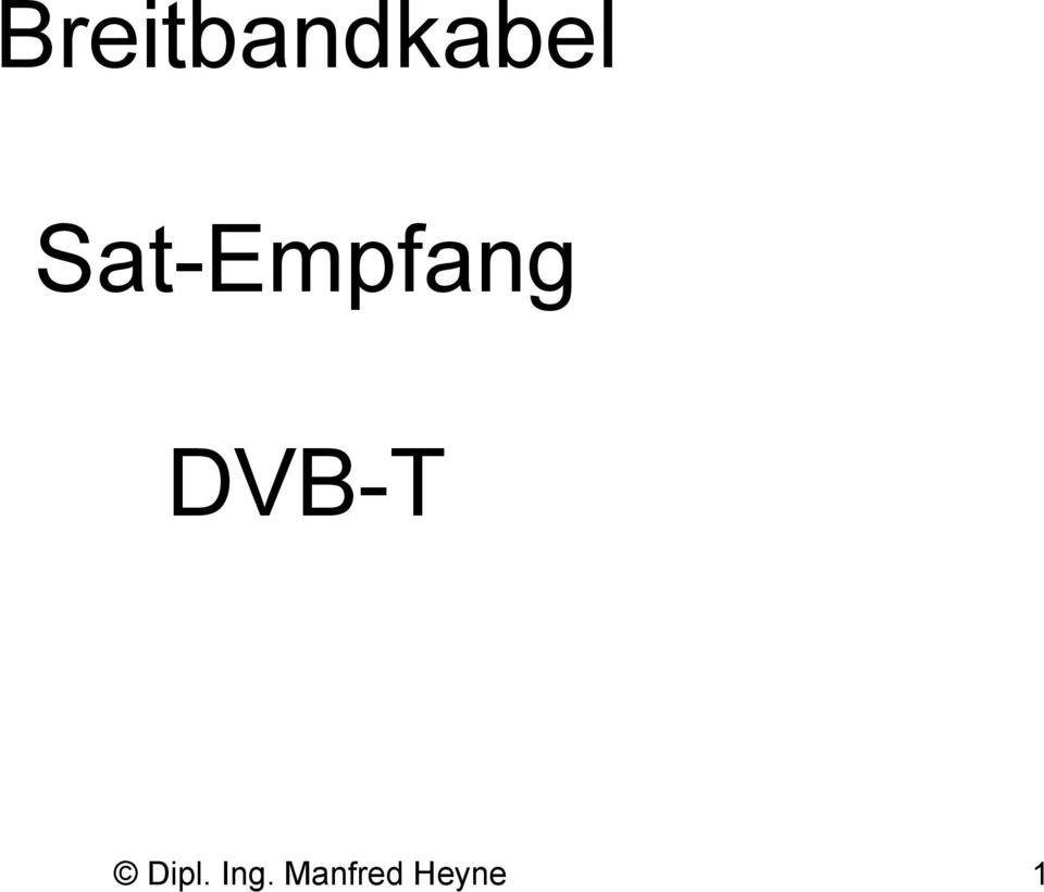 DVB-T Dipl.