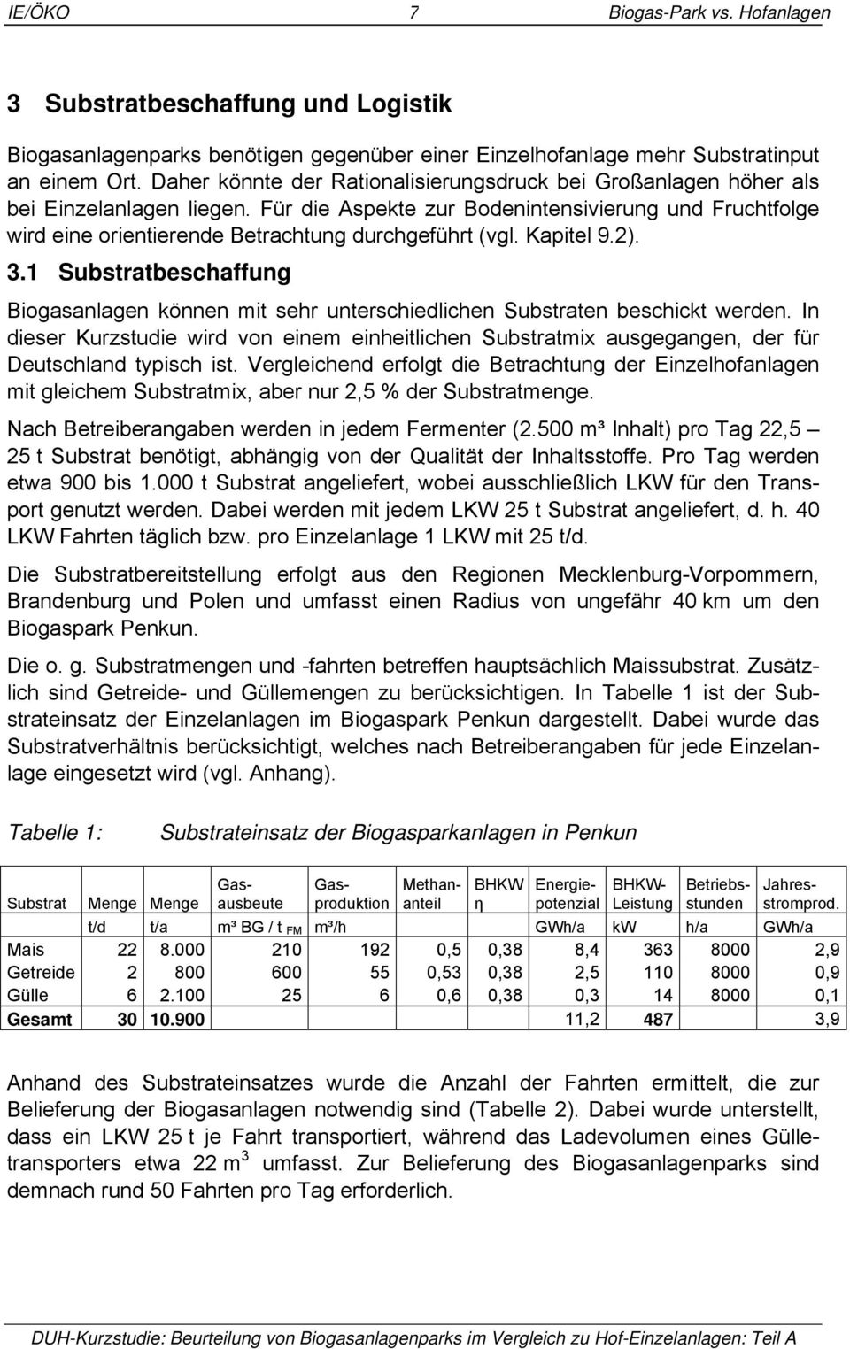 Für die Aspekte zur Bodenintensivierung und Fruchtfolge wird eine orientierende Betrachtung durchgeführt (vgl. Kapitel 9.2). 3.