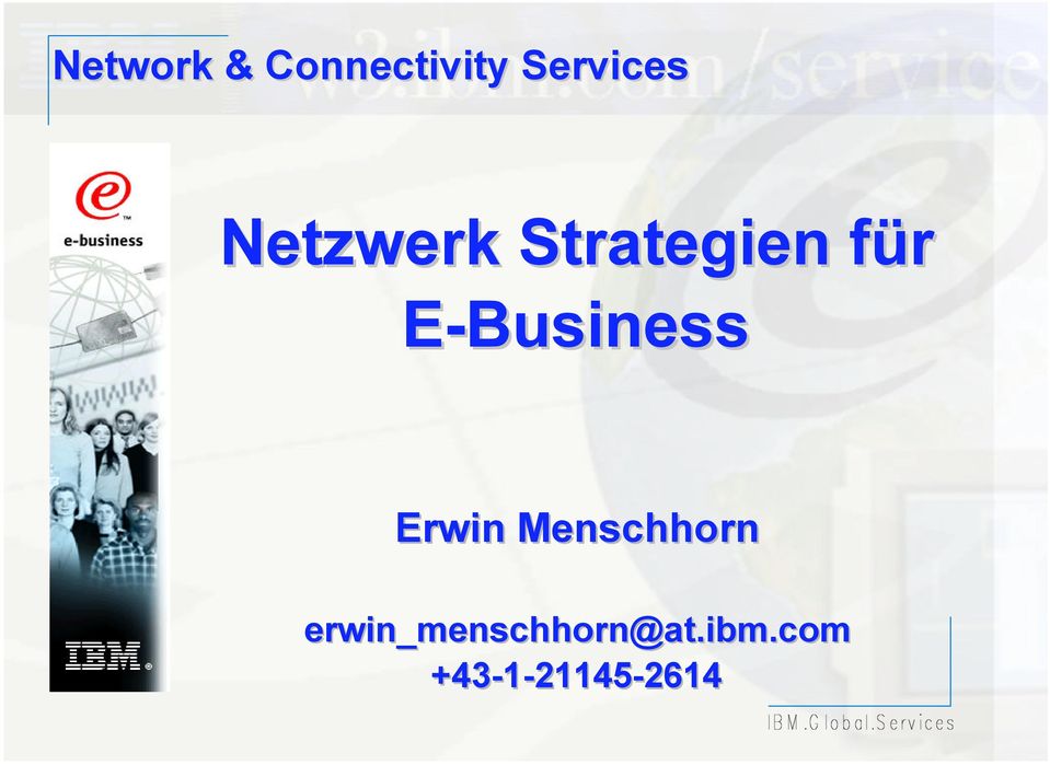 E-Business Erwin Menschhorn