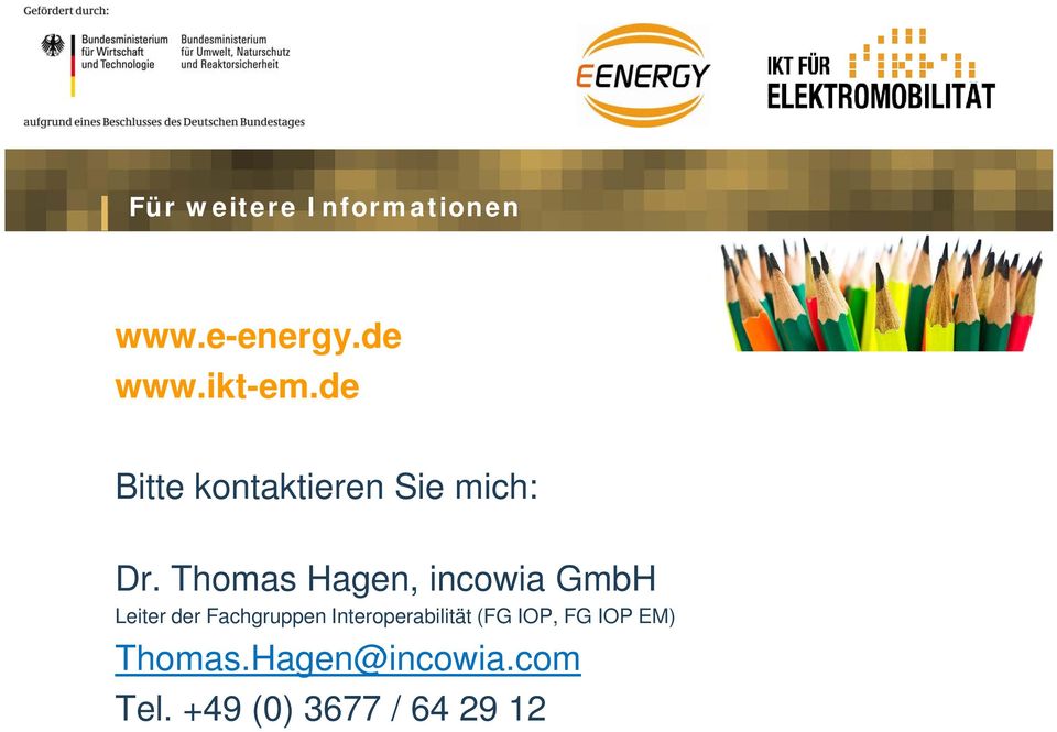 Thomas Hagen, incowia GmbH Leiter der Fachgruppen Interoperabilität (FG