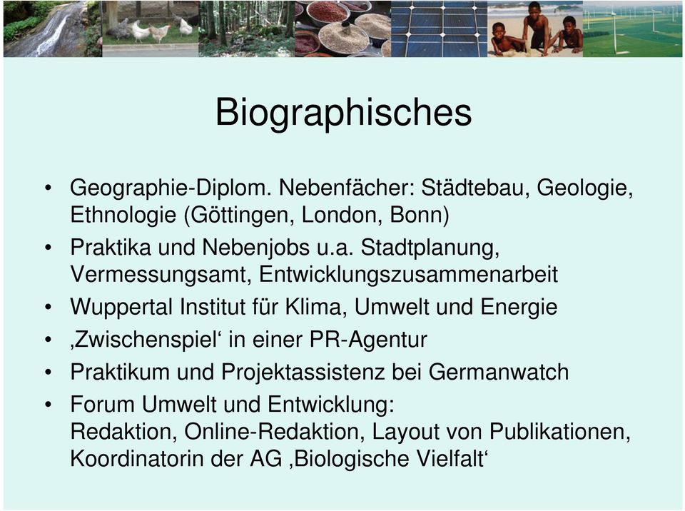 , Geologie, Ethnologie (Göttingen, London, Bonn) Prak