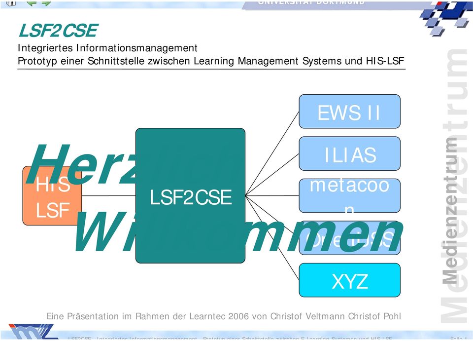 Rahme der Leartec 2006 vo Christof Veltma Christof Pohl 2CSE - Itegriertes