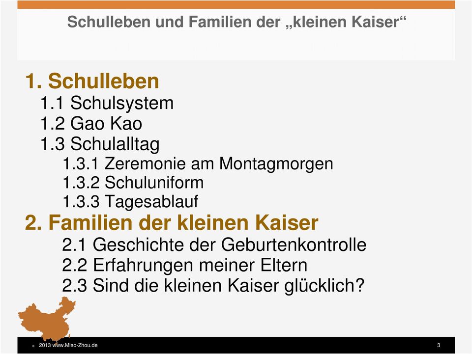 Familien der kleinen Kaiser 2.1 Geschichte der Geburtenkontrolle 2.