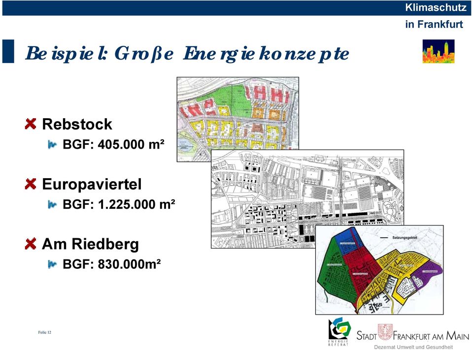 405.000 m² Europaviertel BGF: