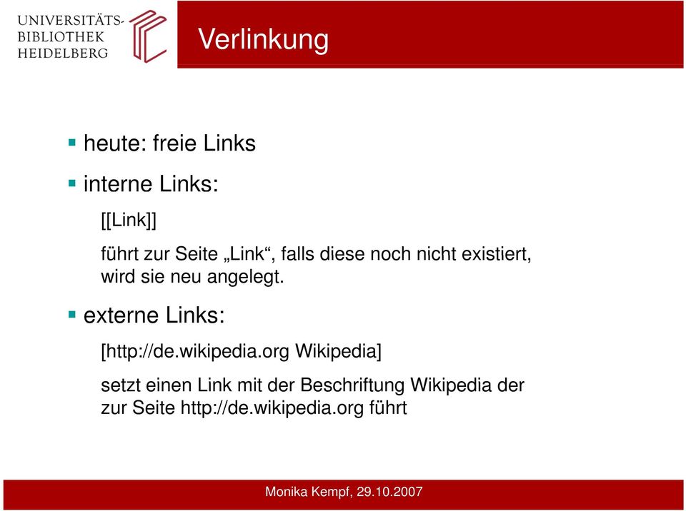 externe Links: [http://de.wikipedia.