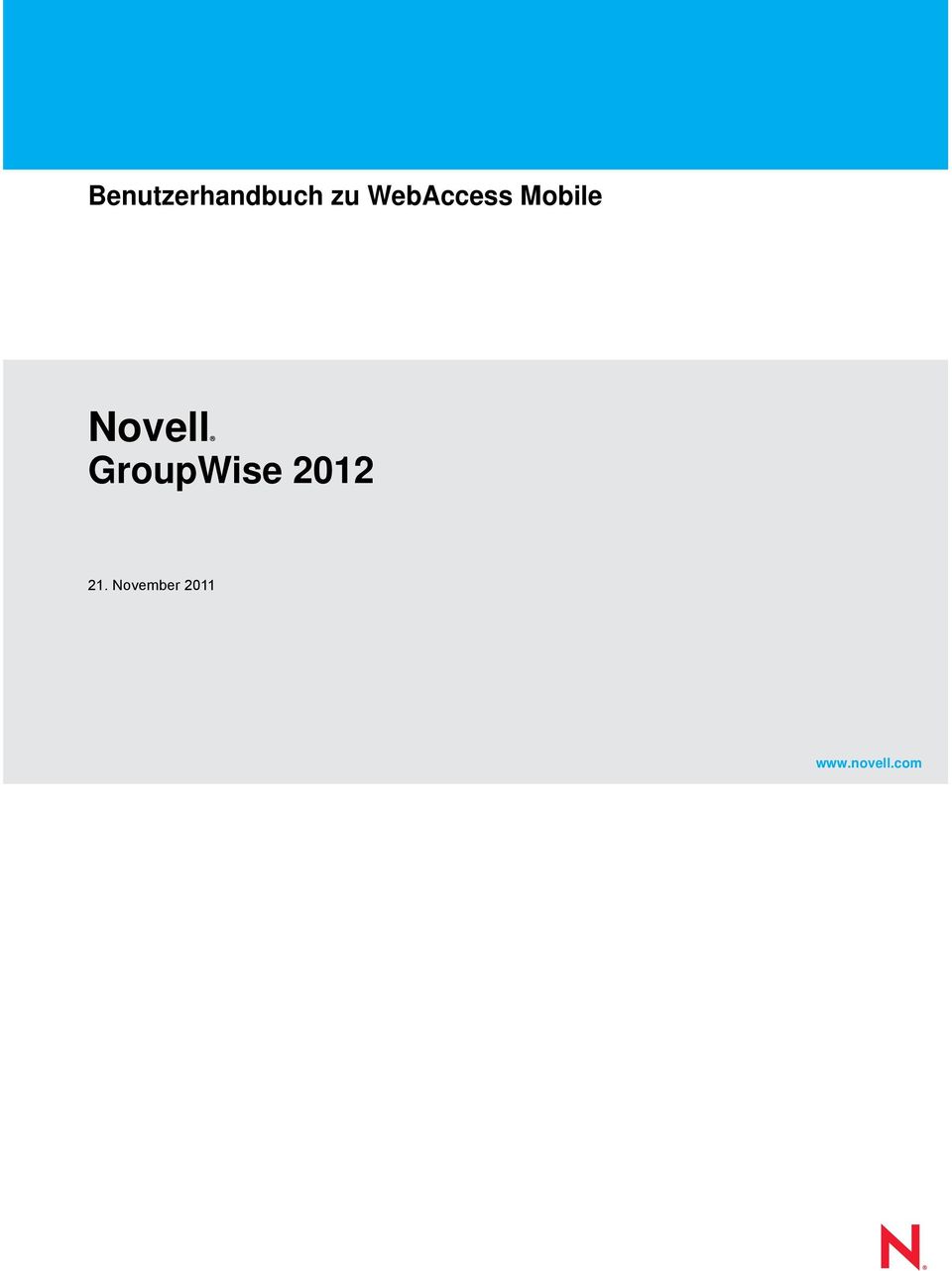 Novell GroupWise 2012