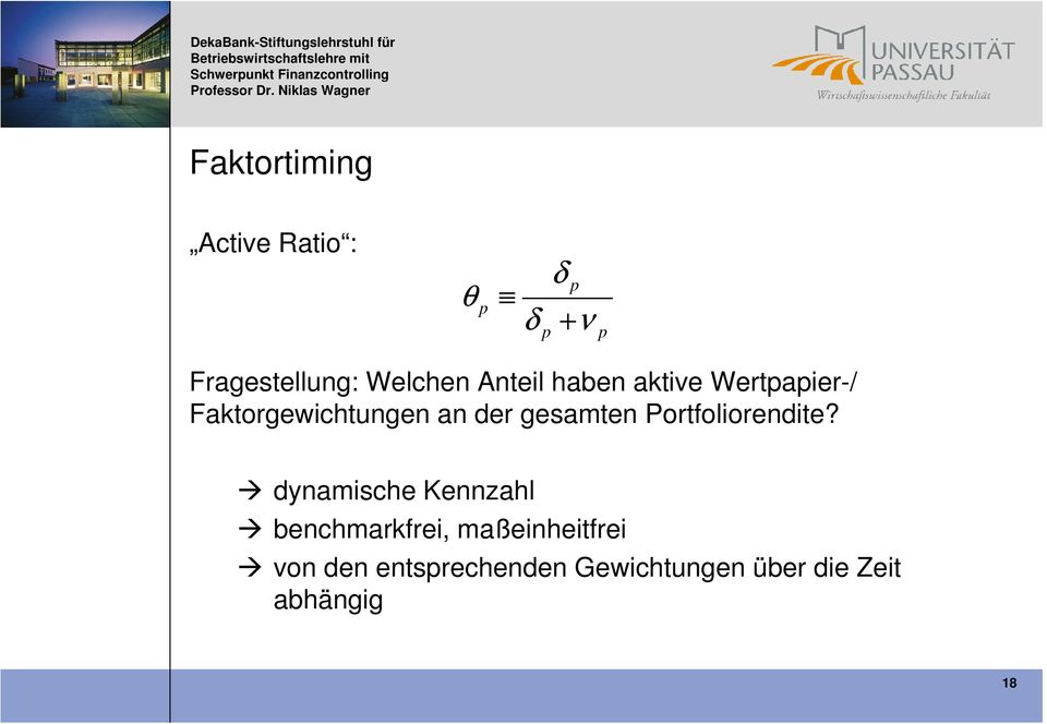 gesamten Portfoliorendite?