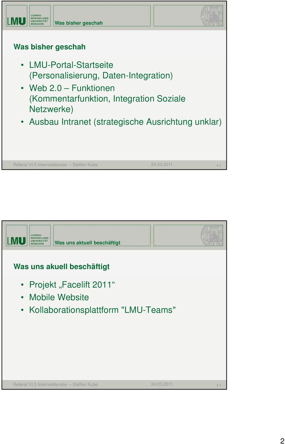 Referat VI.5 Internetdienste Steffen Kube 24.03.