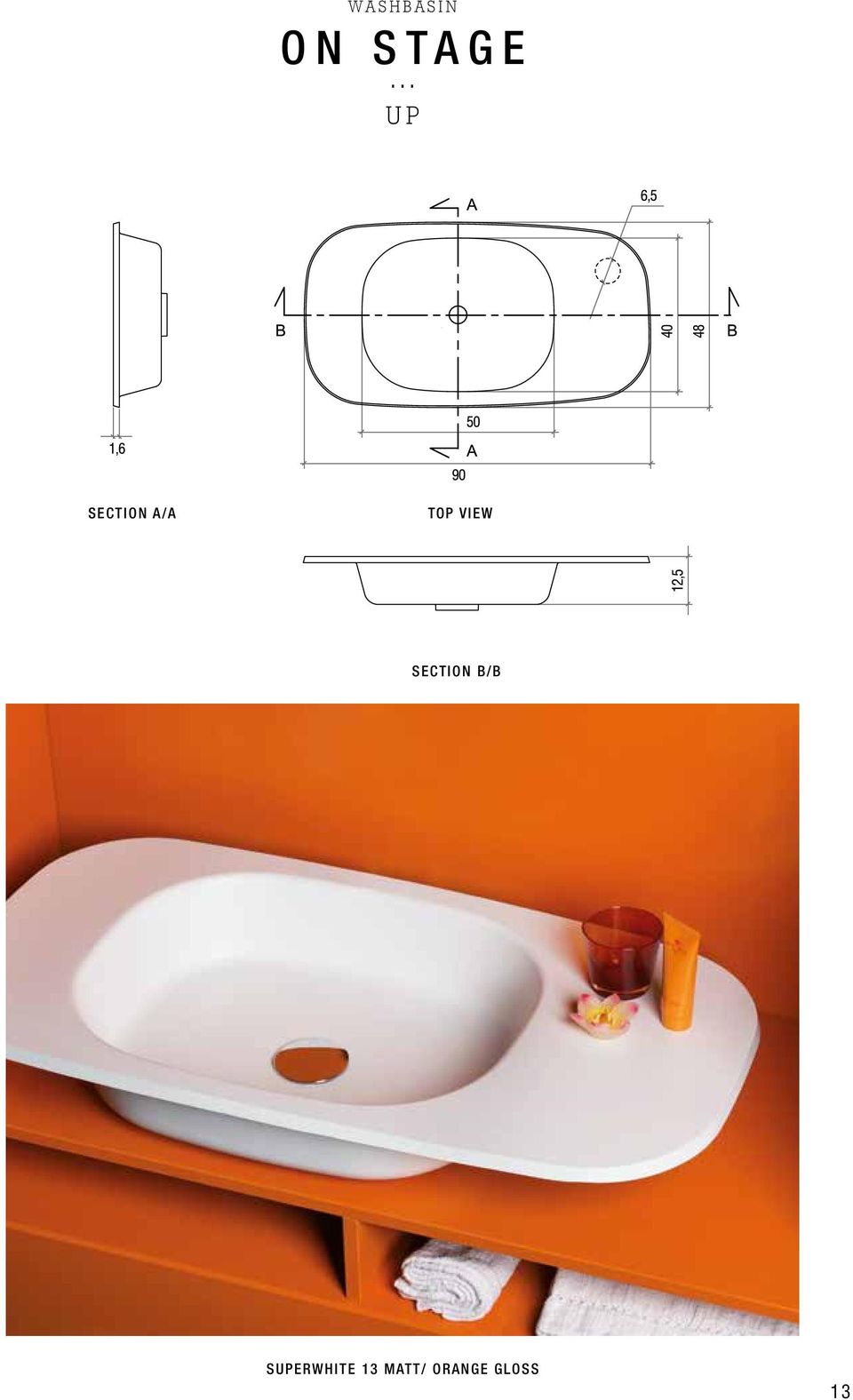 SECTION B/B SUPERWHITE