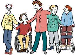 32 Nachwort In den Behinderten-Rechts-Konventionen steht: Alle Menschen haben die gleichen Rechte. Sie sollen gleichberechtigt am Leben in der Gemeinschaft teilhaben können.