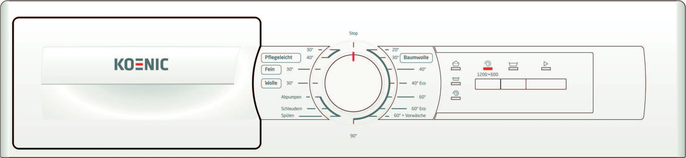 Ihre Waschmaschine Gratulation - Sie haben sich für ein modernes, qualitativ hochwertiges Haushaltsgerät der Marke KOENIC entschieden.