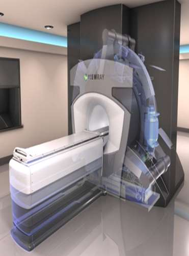 MRIdian - VIEWRAY 17 = MR-basiertes IGRT-Bildgebungssystem kombiniert mit einem Telekobalt-Therapiegerät Echtzeit MR-Bildgebung während der Bestrahlung sehr hoher Weichteilkontrast