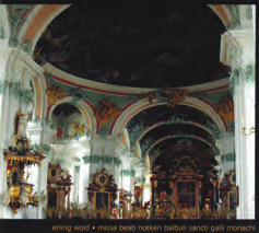 CD Aufnahmen der St.Galler DomMusik «Missa Beati Notkeri Balbuli Sancti Galli Monachi» (UA) von Erling Wold Die Musik, ein Zeugnis zeitgenössischer Kirchenmusik, wirkt meditativ betrachtend.