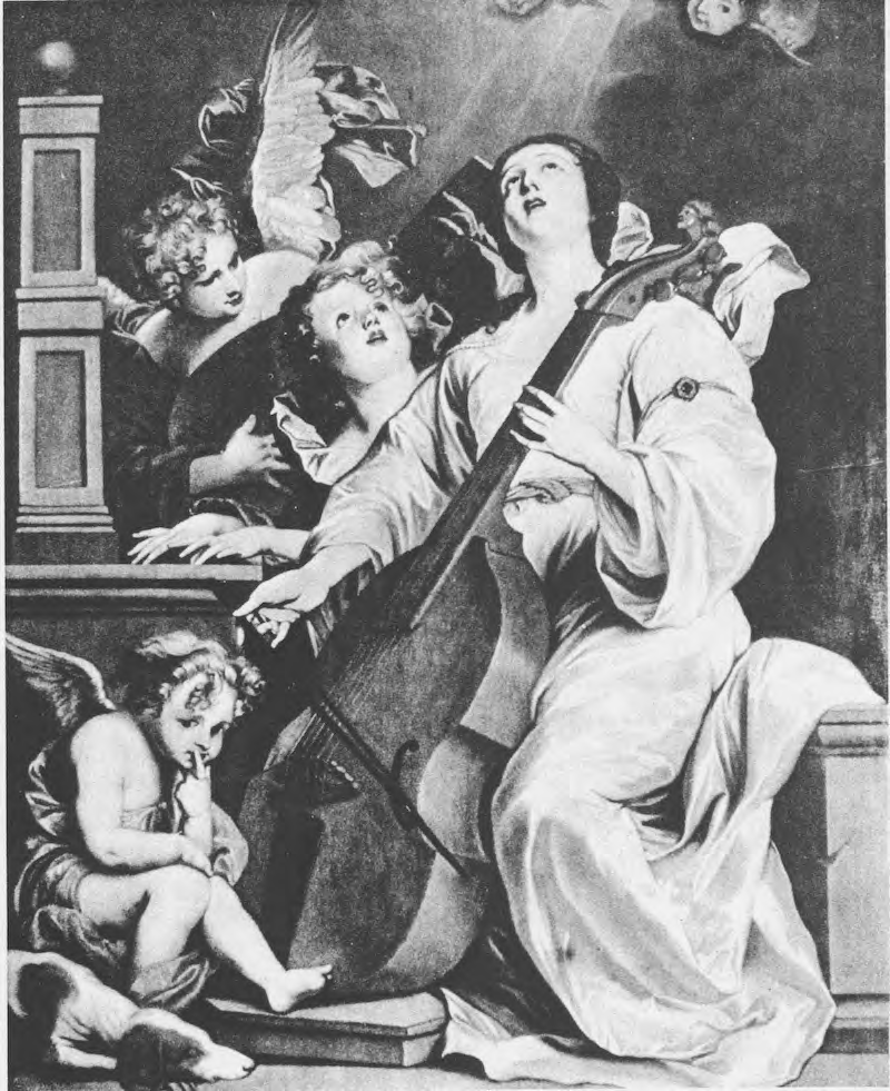 Abbildung: Anton van Dijck: Sainte Cécile jouant