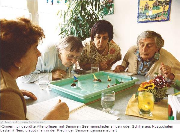 Soziale Themen Riedlinger Modell : Seniorengenossenschaft Riedlingen e. V.
