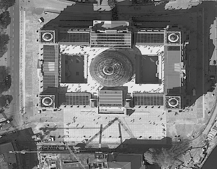 Zeilenkameras ADC-EM2, Reichstag, 23.4.