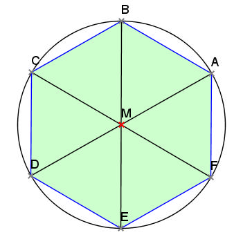 Themenbereich: Besondere Dreiecke Seite 4 von 6 zu Aufgabe 2: Antwort: Jedes Teildreick ist ein gleichseitiges Dreieck.