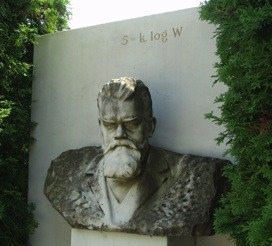 Mikroskopische Interpretation der Entropie: Boltzmann-Formel: S = k B ln(w ) (10.4.1) mit: W(E).