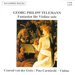 Georg Philipp Telemann - Viola und Viola da gamba Georg Philipp Telemann (1681-1767) DaCa 77 048 Konzert G-Dur für Viola und Orchester TWV 51:G9 Sonate a-moll TWV 41:a6 Sonate e-moll TWV 41:e5 Sonate