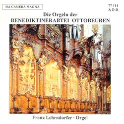 Klais-Orgel von 1932 - Ludwigshafen DaCa 77 108 Felix Mendelssohn-Bartholdy (1809-1847) Sonate B-Dur op.65,4 Max Reger (1873-1916) Fantasie und Fuge d-moll op.