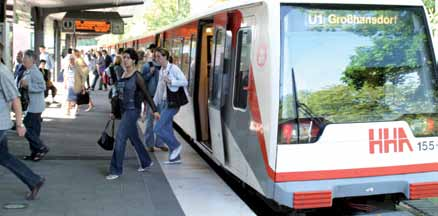 Fahrkarten Einen besonderen Service für Auszubildende bietet die Handelskammer in Zusammenarbeit mit dem Hamburger Verkehrsverbund (HVV).