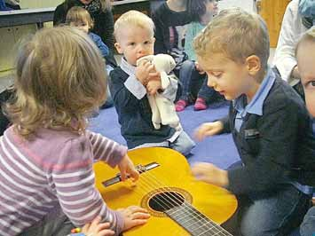 KreisNachrichten Bitburg-Prüm Ausgabe 05/2015 Seite 7 Musikkurse in Prüm für Kleinkinder Früh übt sich, wer ein musikalisches Gespür entwickeln will.