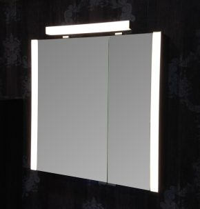Corner PROFILE Profile: nodized aluminium E6EV1 Profile length: 3000mm Cover: PMM white satinato Profile length: 3000mm Light for mirrors, cabinets, kitchen and shops Easy assembly with screws or