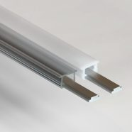 LED Einfräsprofil IP44 PROFILE Profile: nodized aluminium E6EV1 Profile length: 3000mm Cover: PMM clear Cover: PMM white satinato Profile