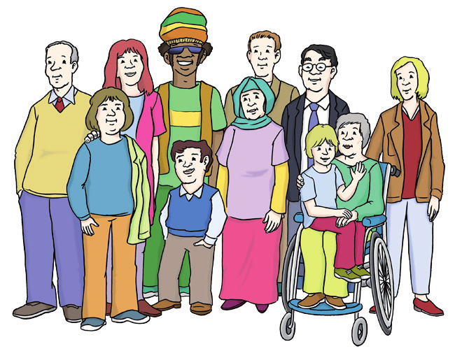 Alle - gemeinsam und dabei Wie Menschen mit und ohne Behinderung Leichte Sprache im Kreis