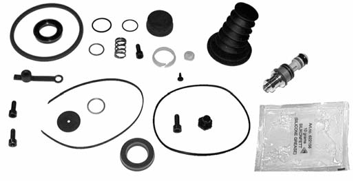 CLUTCH - pedal & cylinders KUPPLUNG - Pedal & Zylinder 300 B - 03 3.94150 81.30725.6042 repair kit Reparatursatz 1 3.41201 (Knorr) 3.41201 (Knorr) 3.41202 (Knorr) 3.41202 (Knorr) 3.94151 81.30725.6047 repair kit Reparatursatz 1 3.