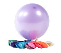 VE1 Luftballon Latex metallic Farben: schwarz/grau/grün aubergine/flieder/dunkel blau hell blau/bordeaux/rosa/rot orange/lachs/creme/weiß VE3 Dunilin Serviette 40x40cm