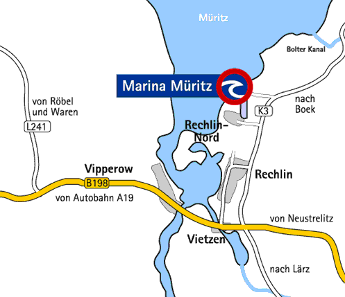 Abbildung 2: Luftbild 2 Lagebeschreibung Rechlin liegt etwa eine Stunde Autofahrt von der Berliner Stadtgrenze (Tegeler Wald) und eine Stunde von Rostock entfernt.