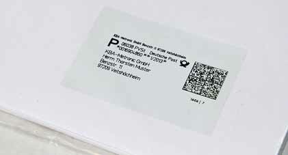 KBA-Metronic Kennzeichnung gistikkette bis zur Apotheke verschlüsselte Daten auf Verpackungen eindeutig identifizieren.