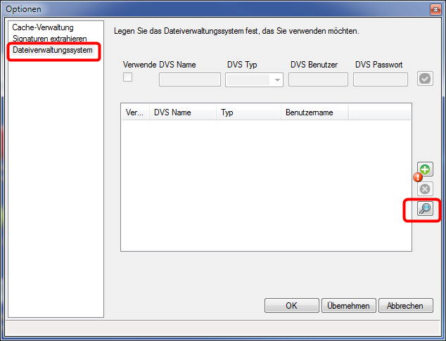 b. 3DSignatureManager Einrichtung der Dateiverwaltungssysteme Zum Füllen der Signaturdatenbank mit den Signaturen der CAD-Dateien wird der 3DSignatureManager verwendet.
