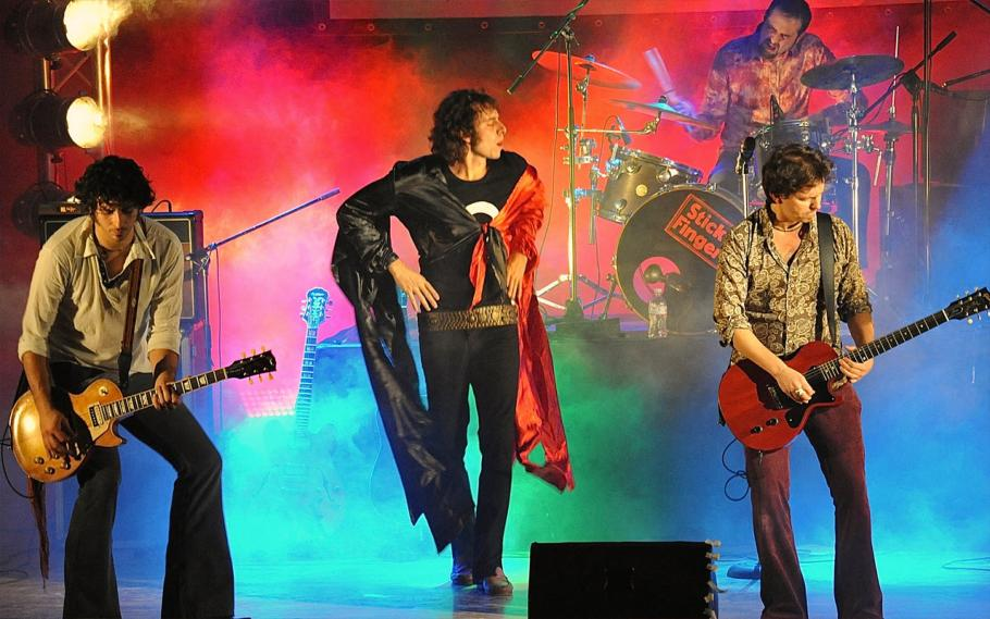 R O C K N I G H T Die grosse Rolling Stones Party mit STICKY FINGERS! Freitag 24. Juni 2016 / 19:30 Uhr Dorfplatz Geroldswil Wer kennt sie nicht - die unzähligen Welthits der bekannten Rolling Stones.