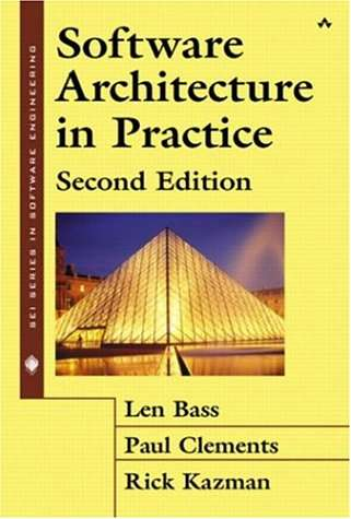 Literaturempfehlung Software Architecture in Practice 2 nd edition L.Bass, P.