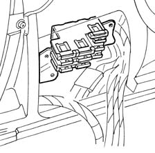 Page 2 of 8 4. Stecker I (Verkabelung Armaturenbrett) 5. Stecker J (Verkabelung Armaturenbrett) 6. Relais E1 (beim Anlassen ausgeschaltete Lasten) 7. Relais E2 (Signalhorn) 8.