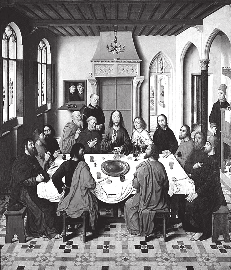 Mit Kindern Abendmahl feiern Der Tisch ist gedeckt Einsetzung des Heiligen Abendmahls,1464 1467) erkennen die Schüler, dass die Jünger die Hände zum Gebet gefaltet und vor dem Herzen verschränkt