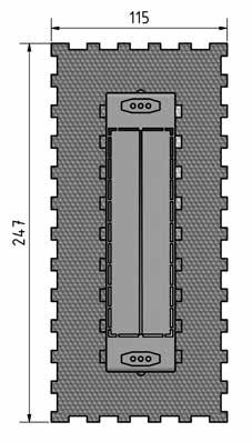 DENK-Gurtkasten gedämmt Unser gedämmter Gurtkasten ist aus modernstem Dämmmaterial gefertigt (NEOPOR 031) Die Abmessungen (im Steinformat) gewährleisten eine einfache