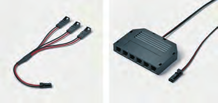 LED-Vorschaltgerät, Euroflachstecker, EVG 12V, 2-10W, 12 Volt DC