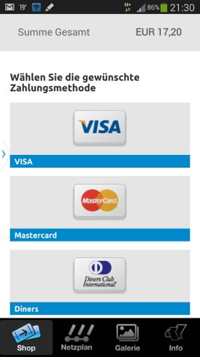 APP PAYMENT Blue Code