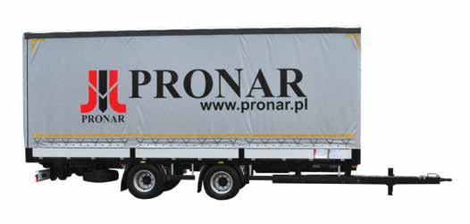 TANDEM LKW-KIPPANHÄNGER PRONAR PC 2100/1 LKW-ANHÄNGER PRONAR PC 2200 MIT PLANE PREIS 29.