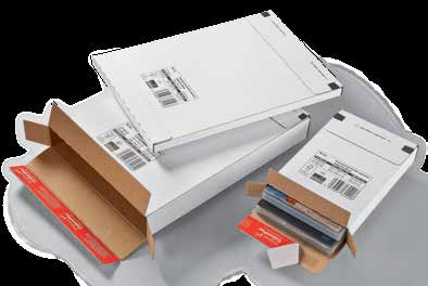 Kostengünstiger Maxi- und Großbriefversand das portooptimierte Kurierpaket Geeignet für unterschiedliches Versandgut bis DIN A4.