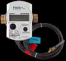 F90 / F90olar Produkt und Kurzbeschreibung F90 kompakter, vollelektronischer Einstrahl-Wärmezähler zur Erfassung von Energie- und Volumendaten.