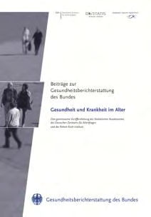 Thematisierung in umfassenden Gesundheitsberichten GBE Bericht Gesundheit in Deutschland (1998, 2006) GBE Bericht 20 Jahre nach